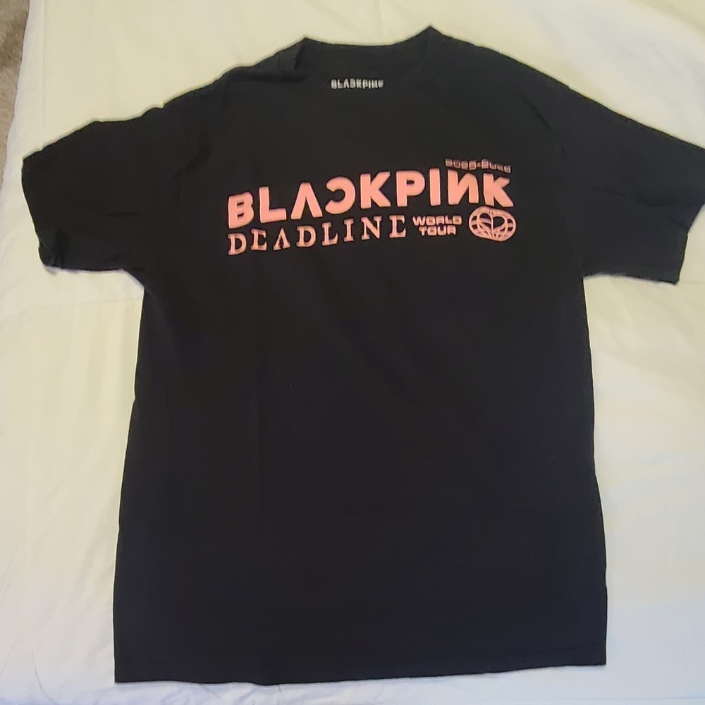 Kpop Official Blackpink Deadline Tour 2025 Tee Size Medium